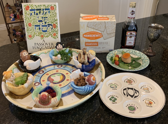 Key components to the Passover Seder meal include a wine, matzoh and a seder plate, which includes foods symbolizing elements involved in the liberation of the Israelites from Egypt as told in the Book of Exodus. This year, the eight day Passover festival begins on Wednesday, April 5. 
