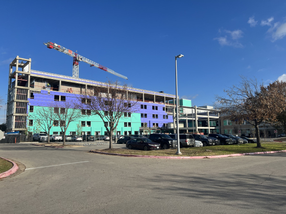 Construction continues for the Baylor Scott & White Medical Center – Round Rock expansion. The project is scheduled to be finished by 2026. Photo courtesy of Baylor Scott & White Medical Center – Round Rock.