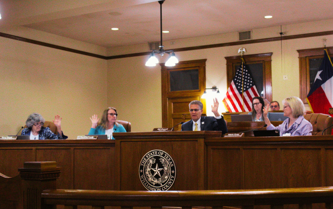 Williamson County Commissioners voted in favor of the HUD community grants during the June 25 Commissioners Court meeting. The grants will be allocated to emergency shelter operations and community improvement projects. Photo by Nalani Nuylan.